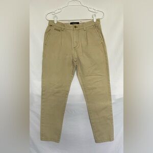 Scotch & Soda Tan Chinos Versatile Cotton Twill